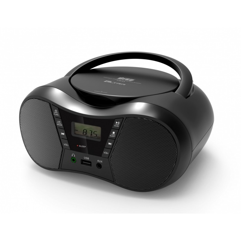 Radioodtwarzacz CD LILA2 USB/BT czarny | PartsPC.pl