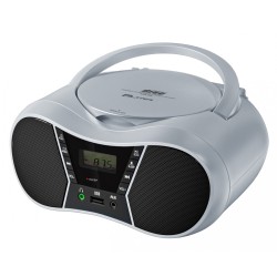 Radioodtwarzacz CD LILA2 USB/BT srebrny | PartsPC.pl