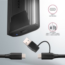 EEM2-GTS2 Obudowa zewnętrzna aluminiowa bezśrubowa USB-C 3.2… | PartsPC.pl
