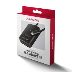 ADM2-CM Adapter USB3.2 Gen 2 M.2 NVMe/SATA SSD 10cm USB-C ca… | PartsPC.pl