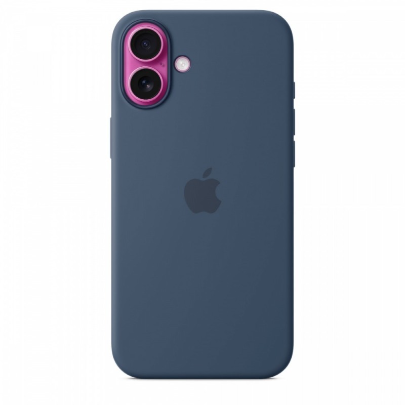 Etui silikonowe z MagSafe do iPhonea 16 Plus - denim | PartsPC.pl