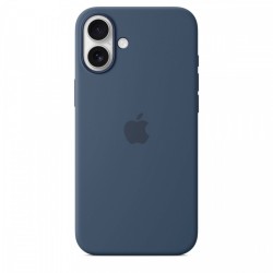 Etui silikonowe z MagSafe do iPhonea 16 Plus - denim | PartsPC.pl