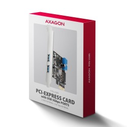 PCEU-232RS Kontroler PCIe 2+2x port USB 3.2 GEN 1, UASP, SP … | PartsPC.pl