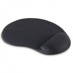 Podkładka pod mysz ergonomiczna czarna | PartsPC.pl