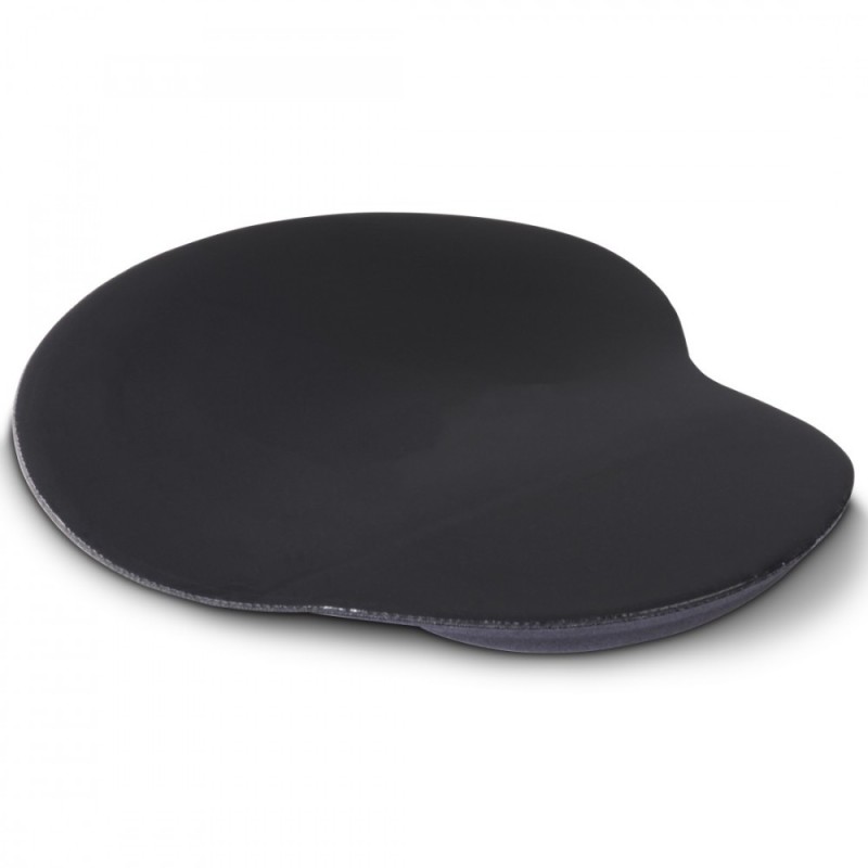 Podkładka pod mysz ergonomiczna czarna | PartsPC.pl