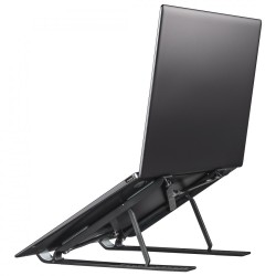 Podstawka składana pod laptopa light 15,6 cala czarna | PartsPC.pl
