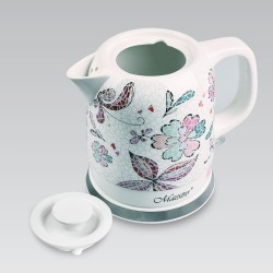 Ceramiczny czajnik elektryczny 1,5l  1500W  MR-068-FLOWERS | PartsPC.pl