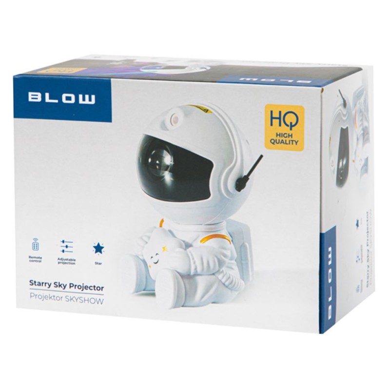Lampka nocna projektor LED astronauta | PartsPC.pl