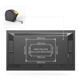 Uchwyt LCD/LED motion XL 100 cali | PartsPC.pl