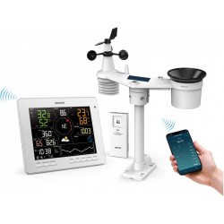 Profesjonalna Stacja meterologiczna wifi SMART z czujnik 7w1 | PartsPC.pl