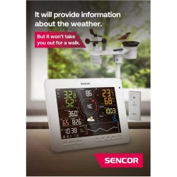 Profesjonalna Stacja meterologiczna wifi SMART z czujnik 7w1 | PartsPC.pl
