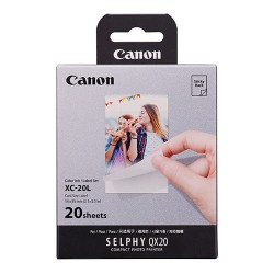 Zestaw atramentu i papieru Canon XC-20L 2x3 20 odbitek 6755C… | PartsPC.pl