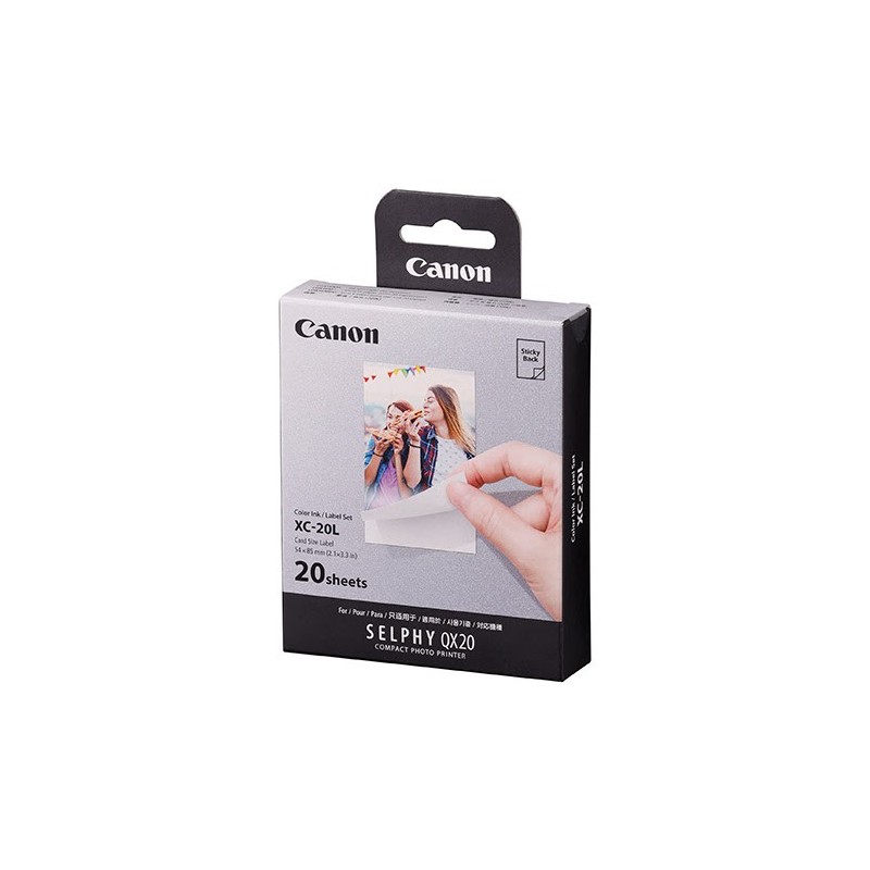 Zestaw atramentu i papieru Canon XC-20L 2x3 20 odbitek 6755C… | PartsPC.pl