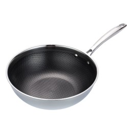 Profesjonalna patelnia / Wok 30 cm  MR-1224-30 | PartsPC.pl