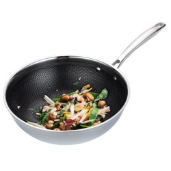 Profesjonalna patelnia / Wok 30 cm  MR-1224-30 | PartsPC.pl