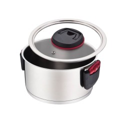 Garnek ze składanymi uchwytami  22cm, 4,2l  MR-3530-22 | PartsPC.pl