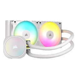 Chłodzenie CPU NAUTILUS 240 ARGB 240 mm białe | PartsPC.pl