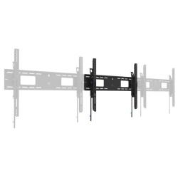 Uchwyt ścienny LEVEL-750 (XL, 100 kg, tiltable, tilt guard) | PartsPC.pl