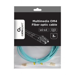 Kabel światłowodowy wielomodowy duplex  OM4 50/125, LC/LC, 3… | PartsPC.pl