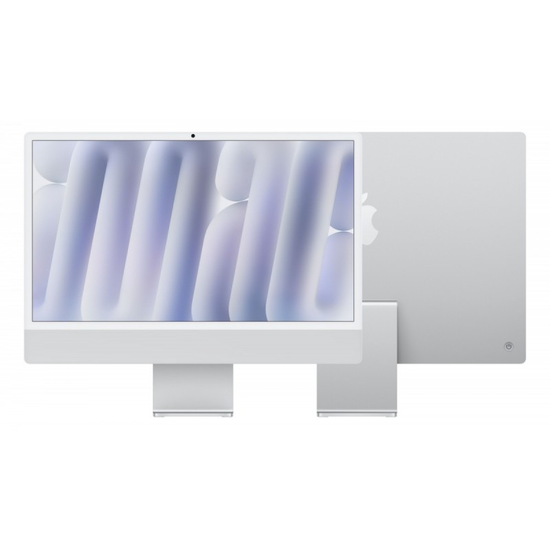 iMac 24 cale: M4 8/8, 16GB, 256GB SSD - Srebrny | PartsPC.pl