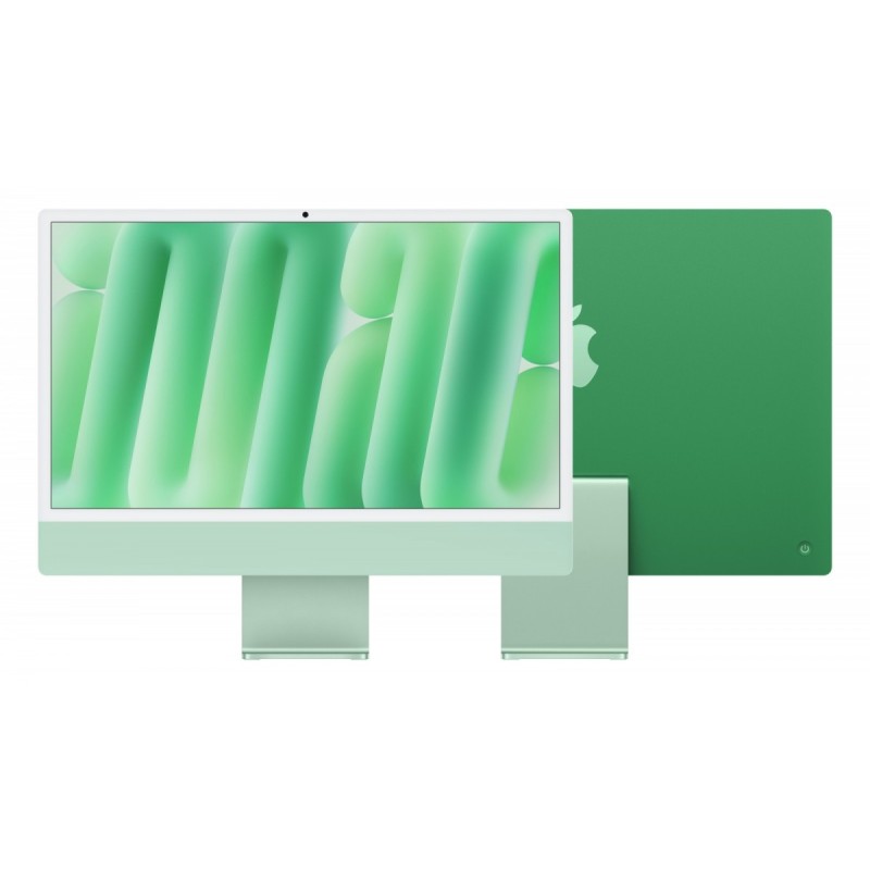 iMac 24 cale: M4 8/8, 16GB, 256GB SSD - Zielony | PartsPC.pl