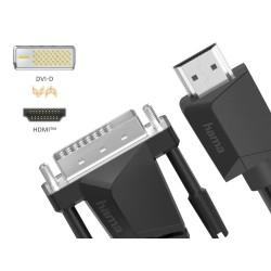 Kabel HDMI DVI/D 4k 1,5m | PartsPC.pl