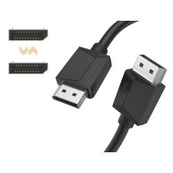 Kabel displayport DP 1.2 ultra HD 4k 3m | PartsPC.pl