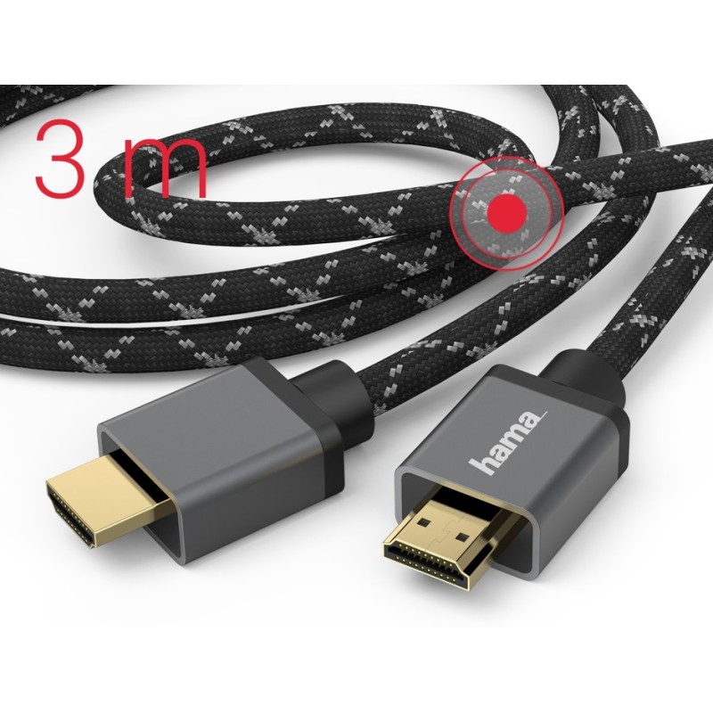 Kabel premium HDMI 2.1 ultra high speed 3m | PartsPC.pl