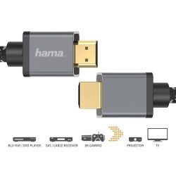 Kabel premium HDMI 2.1 ultra high speed 3m | PartsPC.pl