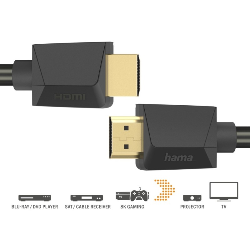 Kabel HDMI 2.1 ultra high speed 8k 3m | PartsPC.pl