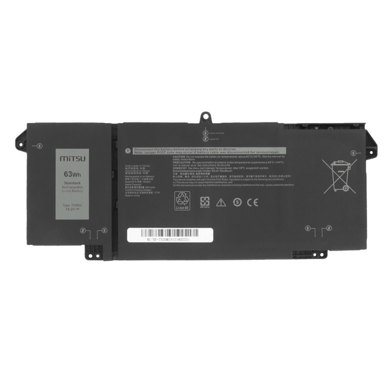 Bateria 7FMXV do Dell Latitude 5320 7320 7420 7520 - 15.2V 3… | PartsPC.pl