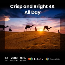 Projektor GP520 4K LED 2600ansi/4K/HDMI | PartsPC.pl