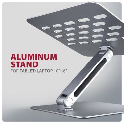 STND-LQ Podstawa do laptopów aluminiowa 10-16" cali, regulow… | PartsPC.pl