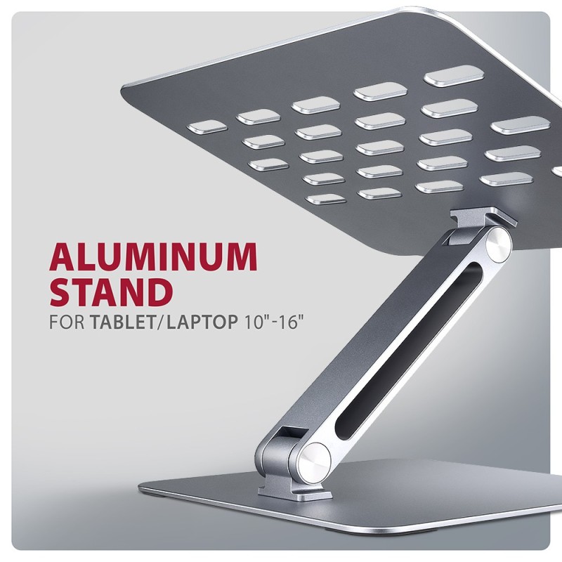 STND-LQ Podstawa do laptopów aluminiowa 10-16" cali, regulow… | PartsPC.pl