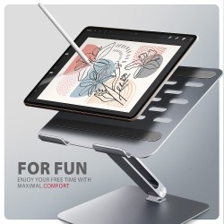 STND-LQ Podstawa do laptopów aluminiowa 10-16" cali, regulow… | PartsPC.pl