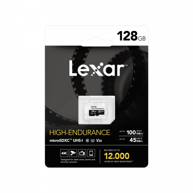 Karta microSD High Endurance 128GB C10 A1 U1 V30 100/45MB/s | PartsPC.pl