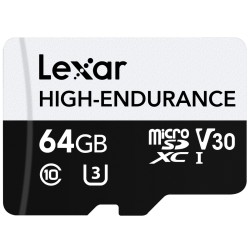 Karta microSD High Endurance 64GB C10 A1 U1 V30 100/35MB/s | PartsPC.pl