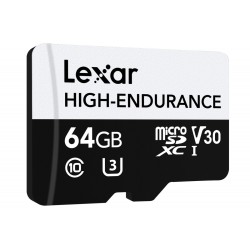 Karta microSD High Endurance 64GB C10 A1 U1 V30 100/35MB/s | PartsPC.pl