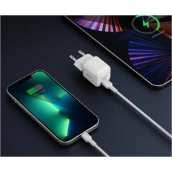 PA-B1L White Omnia II Mini ładowarka sieciowa 1xUSB-C PowerD… | PartsPC.pl