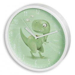 Zegar ścienny Dino dziecięcy 25cm | PartsPC.pl