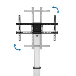 Wózek TV/monitor 37-86 cali max. 50kg | PartsPC.pl