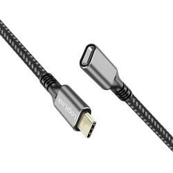 Kabel USB3.2 gen1 TypeC do USB-C/F, PD, 2m | PartsPC.pl