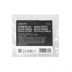 Repeater HDMI, 8K/60HZ, HDCP2.3, Alu, niebieski | PartsPC.pl
