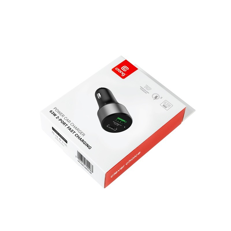 Ładowarka samochodowa Power Car Charger 63W USB-C PD 45W + U… | PartsPC.pl