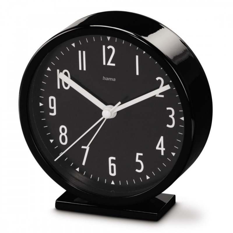 Budzik Skye 11,3 cm Czarny | PartsPC.pl