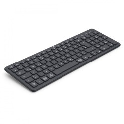 Klawiatura WK-300 bezprzewodowa Czarna | PartsPC.pl