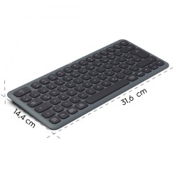 Klawiatura WK-500 multi device Czarno-szara | PartsPC.pl