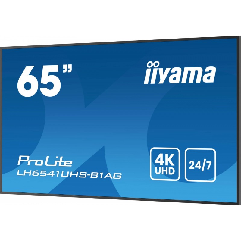 Monitor 65 cali LH6541UHS-B1AG VA,4K,24/7,LAN,USB,HDMI,500cd… | PartsPC.pl