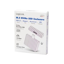Micro kieszeń USB3.2 1x Gen2, USB-C, PCOe NVMe | PartsPC.pl