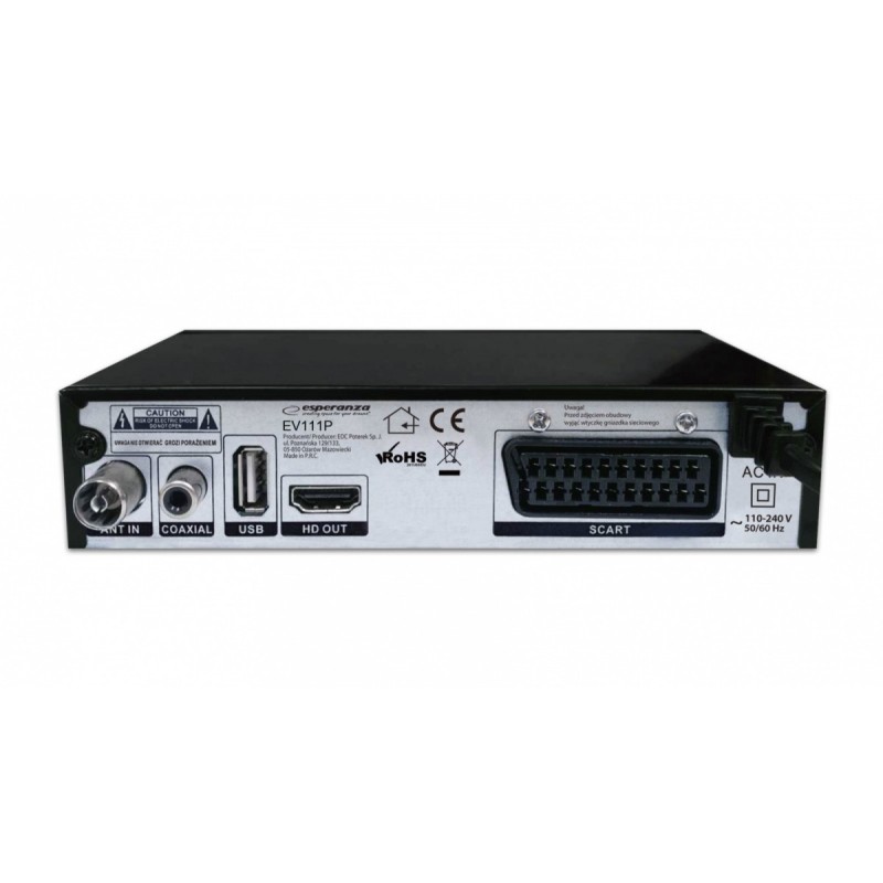 Tuner/dekoder cyfrowy DVB-T2 H.265/HEVC | PartsPC.pl